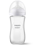 Philips Avent Natural 3.0 Feeding Bottle Glass - 240ml - Laadlee