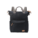 BabaBing Daytripper 3 In 1 Diaper Bag With Hooks And Changing Pad – Black