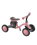 Globber 3 In 1 Learning Bike Deluxe - Pastel Pink