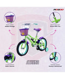 Mogoo Athena 20" Kids Bicycle - Shamrock Green