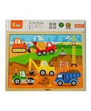 Viga 24 Pcs Puzzle - Construction Vehicles