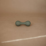 Mushie Silicone Baby Rattle Toy - Dried Thyme