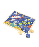 Viga Wooden 48 Pcs Puzzle - Space
