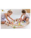 Viga Train Set - 90Pcs