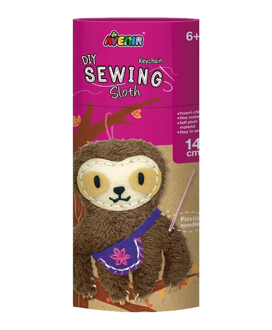 Avenir Sewing My First Doll Kit - Sloth - Laadlee