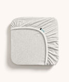 ergoPouch Cot Tuck Sheet - Grey Marle