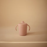 Mushie Trainer Sippy Cup Blush - Laadlee