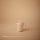 Mushie Trainer Sippy Cup Ivory - Laadlee