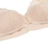 Okus Pretty Lace Maternity & Nursing Bra - Beige - Laadlee