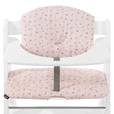 Hauck Highchair Pad Select - Jersey Flowers Rose