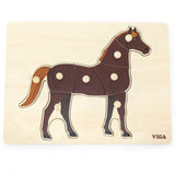 Viga Montessori Puzzle - Horse