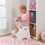 Kidkraft Two-Step Stool - White