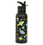 A Little Lovely Company Stainless Steel Water Bottle (500ml) - Galaxy
