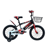 MYTS JNJ Kids Bicycle 12-inch With Basket - Black/Red
