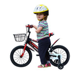 MYTS JNJ Kids Bicycle 12-inch With Basket - Black/Red