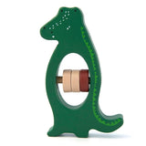 Trixie Wooden Rattle - Mr. Crocodile - Laadlee