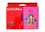 Nataraj Jumbo Round Crayons 12 Colours