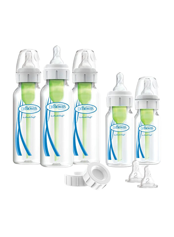 Dr. Brown's PP Wide Neck Options+ Newborn Feeding Set - Laadlee