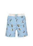 Lassig SPF Baby Board Shorts - Crocodile Sky Blue