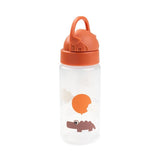 Done By Deer Straw Bottle Happy Clouds 350ml - Papaya