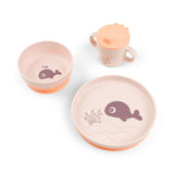 Done By Deer Foodie Dinner Set Wally - Powder