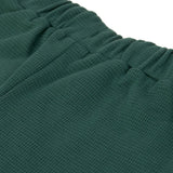 Lassig Waffle Shorts - Dark Green