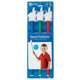 Learning Resources Student Hand Pointers, Set Of 3