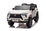 MYTS Kids Lexus GX550 Licensed Ride-On Jeep 12V - White
