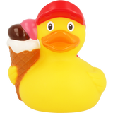 Lilalu Bath Toy Ice Cream Duck - Yellow