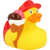 Lilalu Bath Toy Ice Cream Duck - Yellow