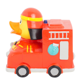 Lilalu Fire Car Rubber Duck