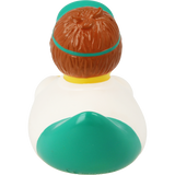 Lilalu Bath Toy Golfer Duck - White