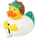 Lilalu Bath Toy Golfer Duck - White
