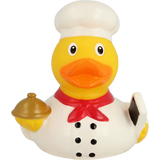 Lilalu Bath Toy Chef Duck -White