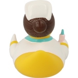 Lilalu Bath Toy Nurse Duck - White