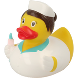 Lilalu Bath Toy Nurse Duck - White