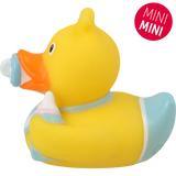 Lilalu Bath Toy Mini Baby Boy Duck - Yellow & Blue