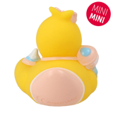 Lilalu Bath Toy Mini Baby Girl Duck - Yellow & Pink