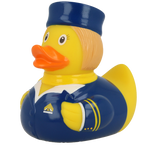Lilalu Bath Toy Stewardess Duck -Blue & Yellow