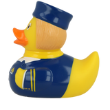 Lilalu Bath Toy Stewardess Duck -Blue & Yellow