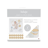 Lulujo Baby's First Year Blanket & Cards Set - Notre L'Hymne A L'Amour