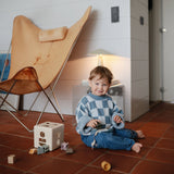 Mushie Silicone Pacifier Clip Hera - Blush