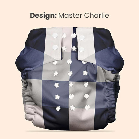 Mother Sparsh Plant Powered Cloth Diaper - Master Charlie - Laadlee