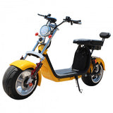 MYTS Harley 60V Electric Scooter With Aluminium Rim, Yellow