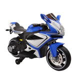 Megastar D2 Excel 2 Wheel Ride-On Electric Bike With Hand Acceleration & Eva Wheels - Blue
