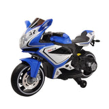 Megastar D2 Excel 2 Wheel Ride-On Electric Bike With Hand Acceleration & Eva Wheels - Blue