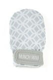 Malarkey Kids Munch Mini Teething Mitten - Grey Geo