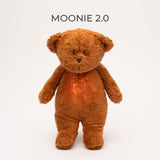 Moonie 2.0 Organic Humming Bear Friend with Lamp - Caramel