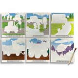 Ooly Water Amaze Water Reveal Boards - Helpful Vehicles