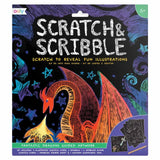 Ooly Scratch & Scribble Art Kit - Fantastic Dragons